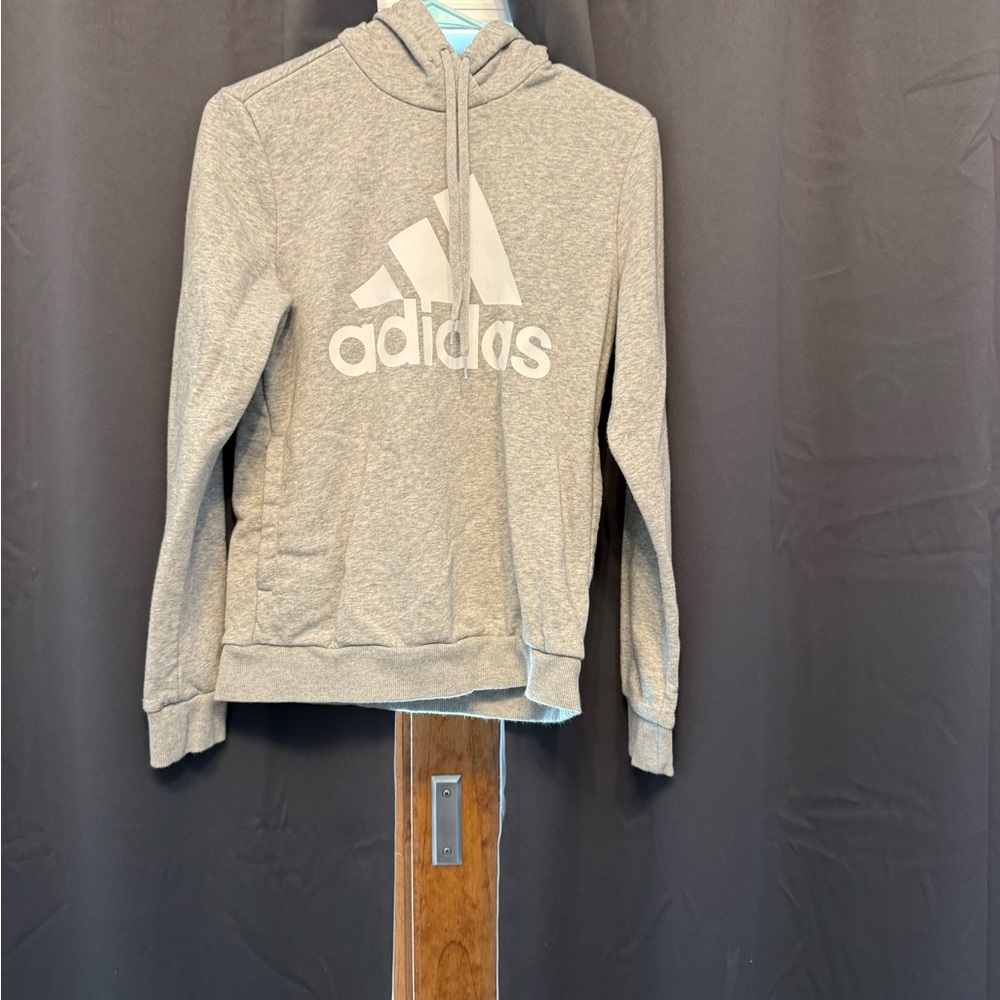 Adidas Heather Gray Sweatshirt